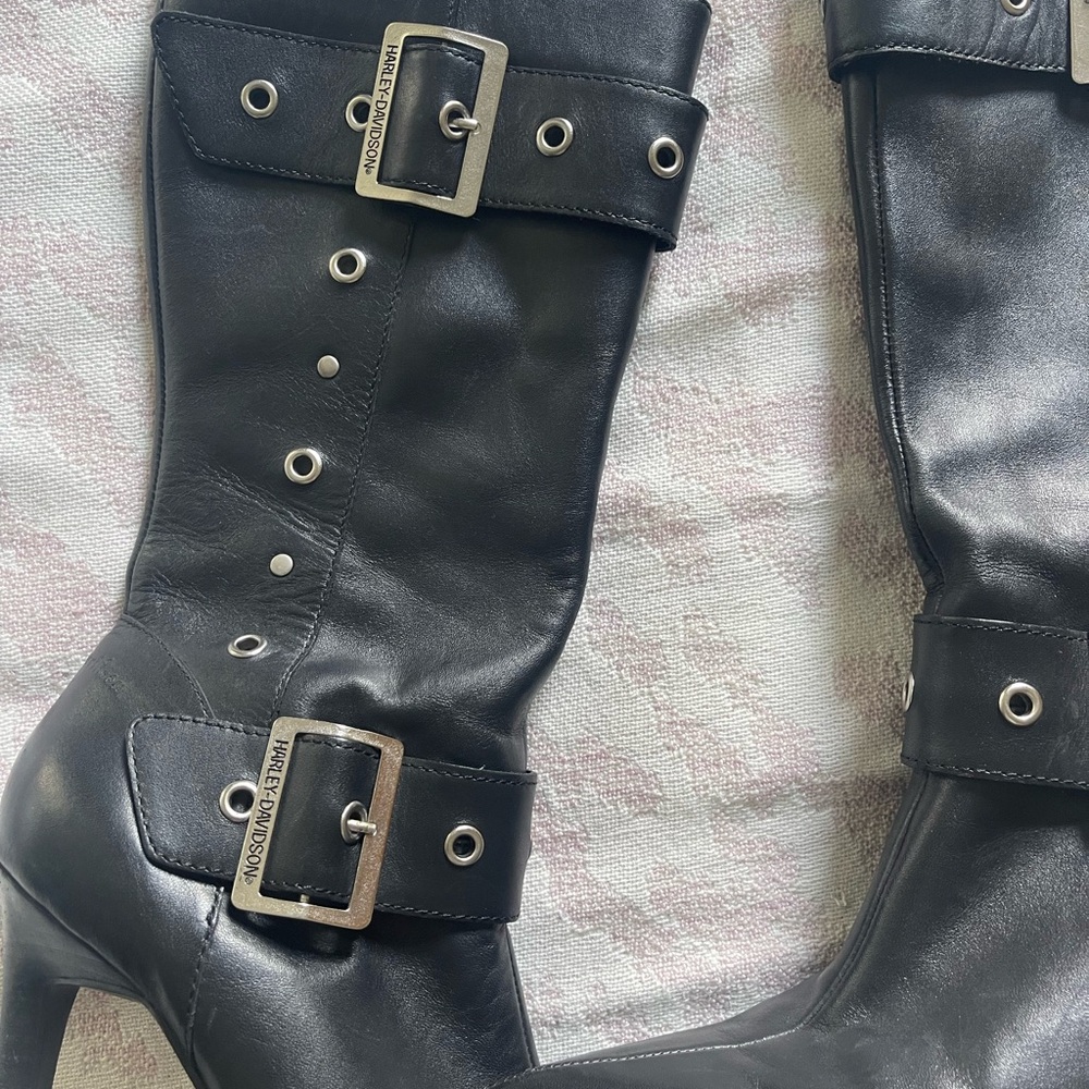 Harley Davidson Heeled Boots - Picture 6 of 7